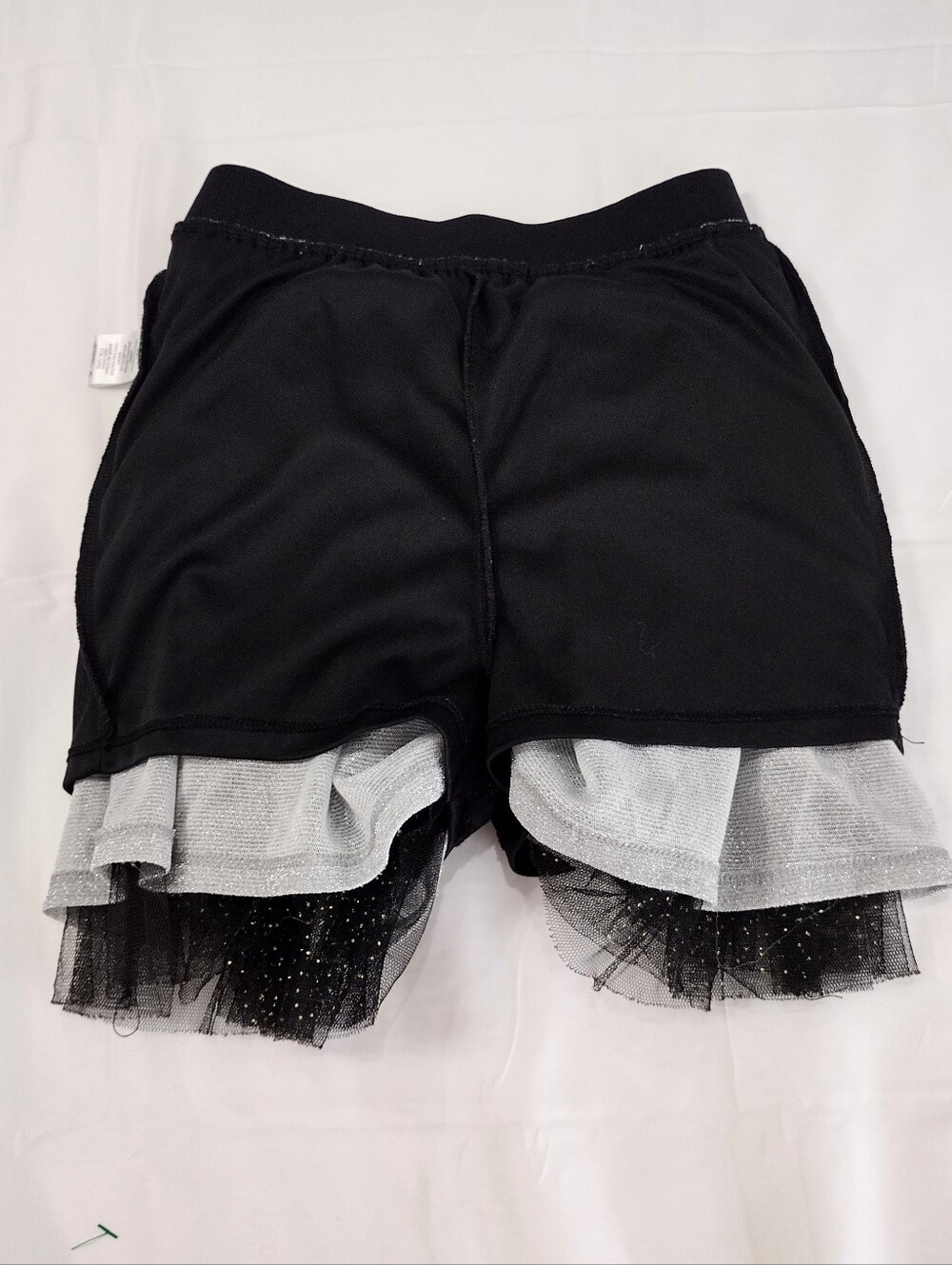 Amy Byers 10-12 Little Girls Black Glitter Tulle Skirt - Sparkle Evening Skirt - Picture 8 of 12